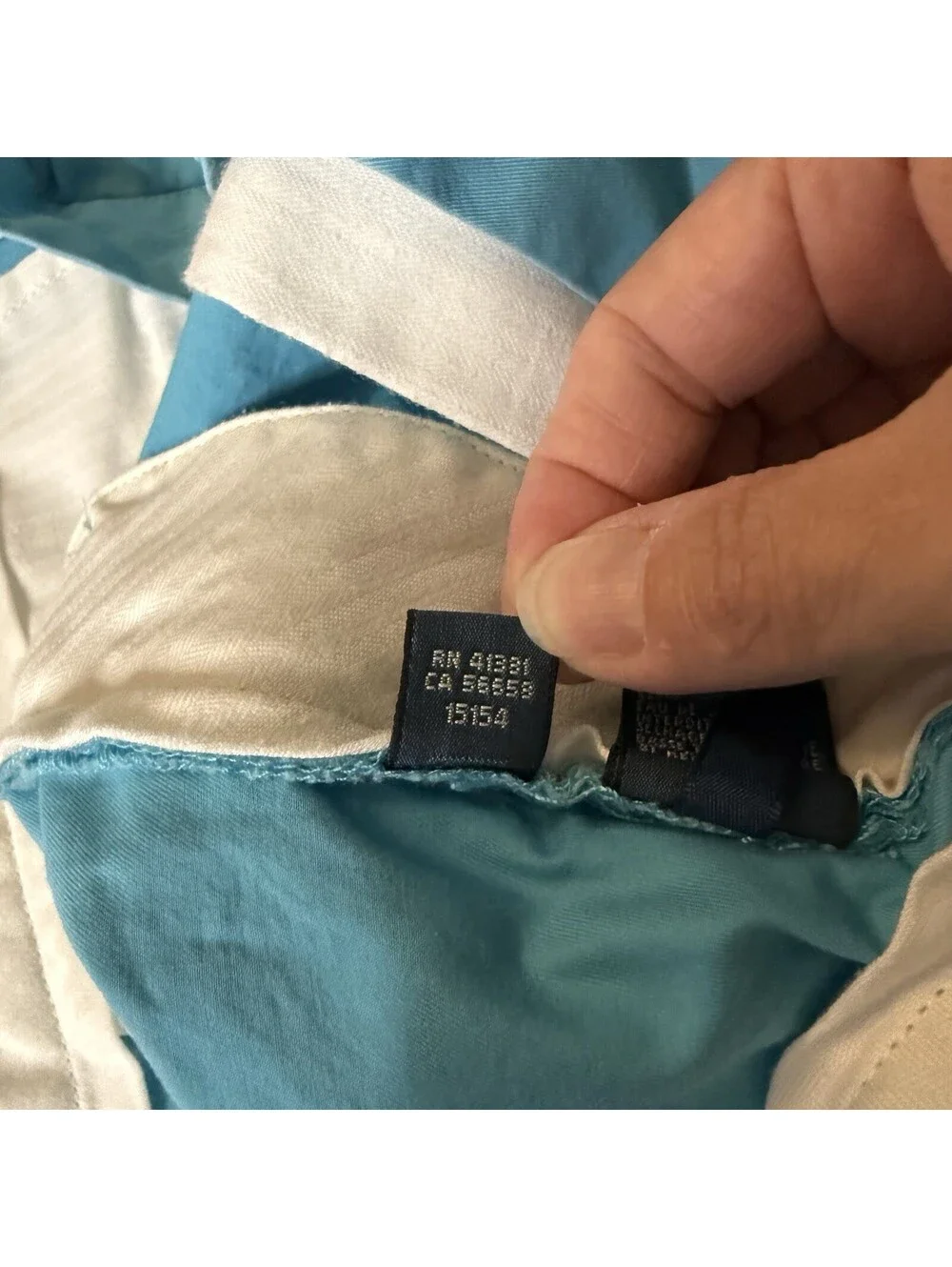 Polo Ralph Lauren Men’s Pima Cotton Shorts Turquoise Size 35 Flat Front